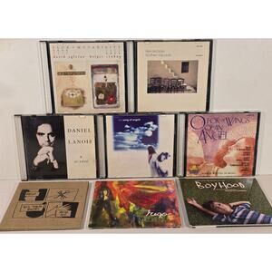 Ambient Indie Classical CD Lot of 8 Daniel Lanois Alex de Grassi Rego Boyhood